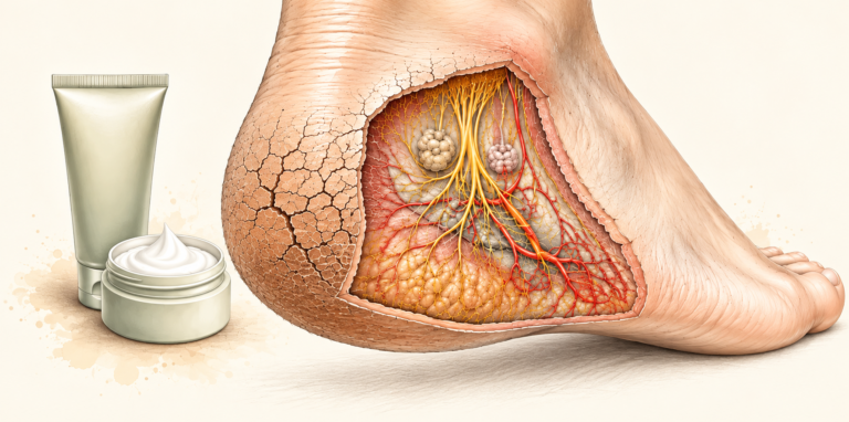 Dry, Cracked Heels in Diabetes: Why Moisturiser Isn’t Enough